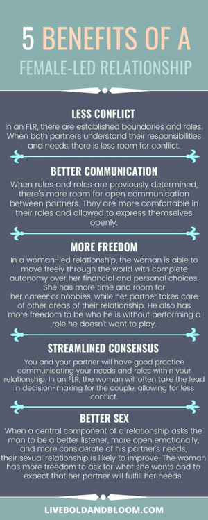 5 benefits of a female-led relationship
