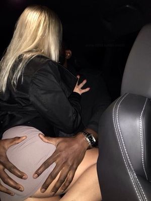 She chose the back seat...