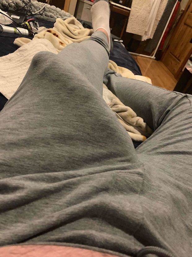 big dick in pants