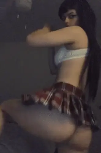 Plaid skirt