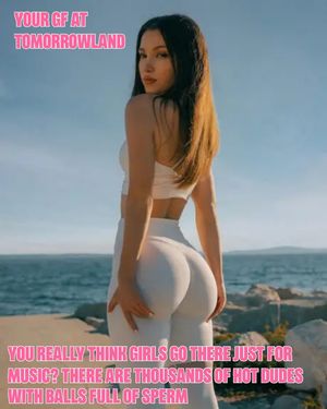 She will not tell you anyway how many dudes she fucked or blowed at the end, when she back she will warm kiss you