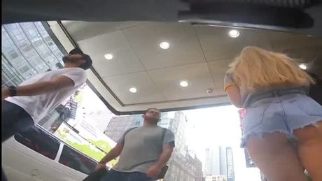 pervy view of a perfect ass