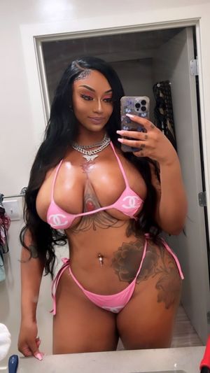 Sophia Ifeoma in a Chanel bikini