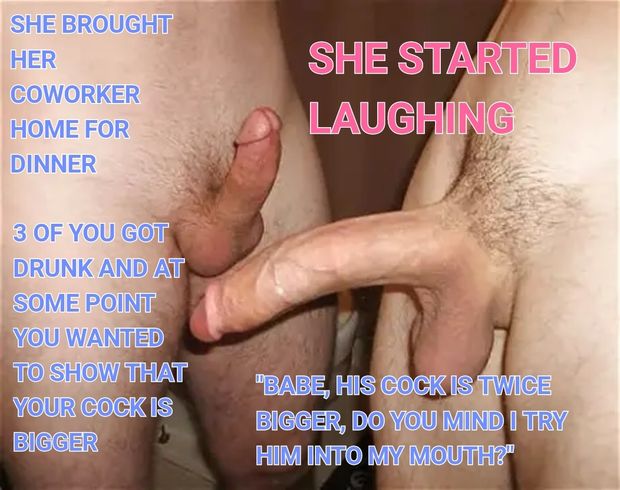 That's how you became cuck sissy beta. Since then you only jerk watching other men fuck her.