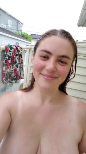 Outside Showering