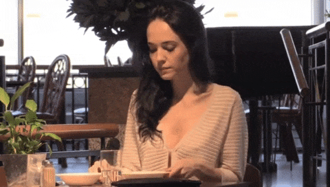 Flirts in public while out with me.
