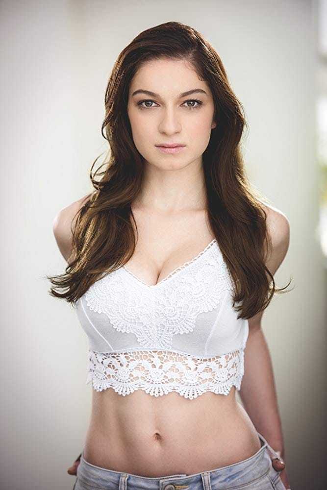 Sydney Meyer with Tight Abs and Massive Rack in Crop Top