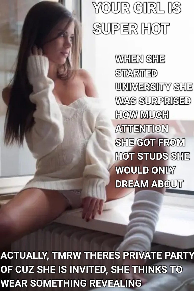 That's totally normal, what else did you expect? She is too hot and she likes hot men attention, and no, there's nothing you can do