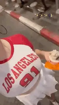 Teen cheerleader
