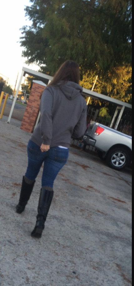 Tight jeans