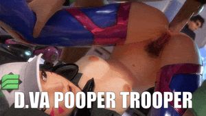 DVA THE POOPER TROOPER ANAL OVERWATCH