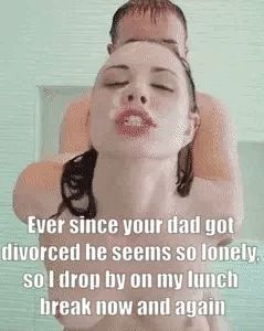 My dad looked lonely and frustrated my girlfriend said