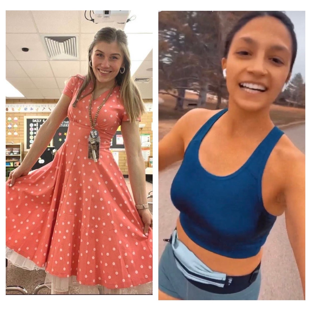 You taking the teacher for a classroom quickie OR the athletic neighbor for some public sex on the trail? Comment your choice!