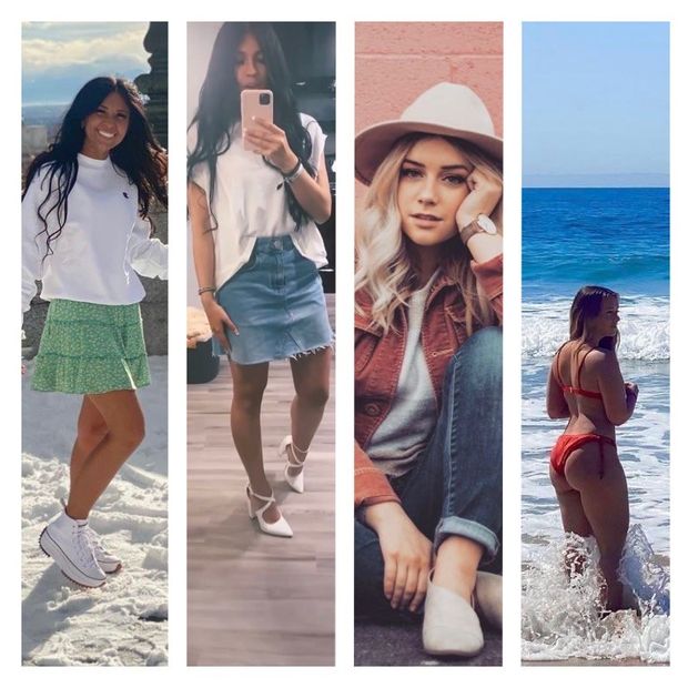 Mountain babe with the nice legs or beach babe with the nice ass? Comment your pick and where you’re finishing!