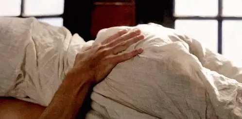 When Daddy wakes up with a sweet tender body in his bed.