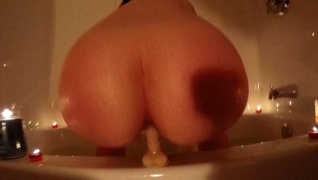 Riding my favorite dildo