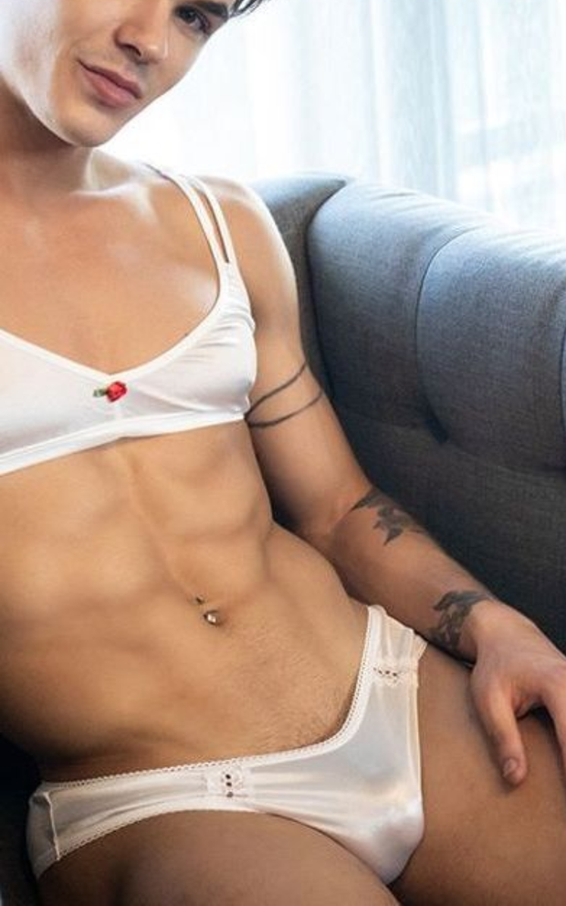 sexy white satin