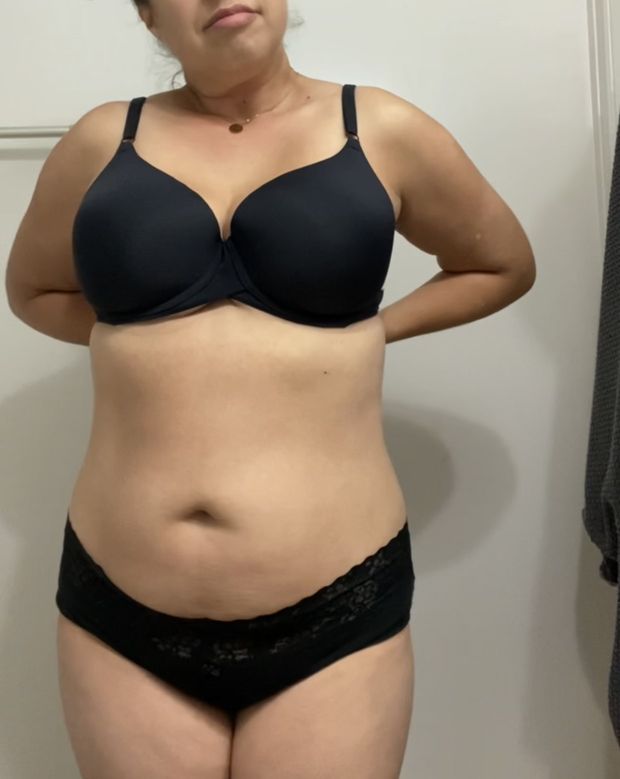Bra is coming off