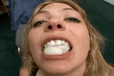 swallowing a big load