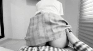 Girlfriend Skirt Lift