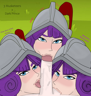 3 Musketeers, One Musket