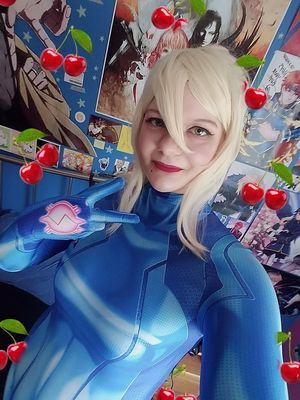 Of_indigo_skies as Samus from the Metroid games