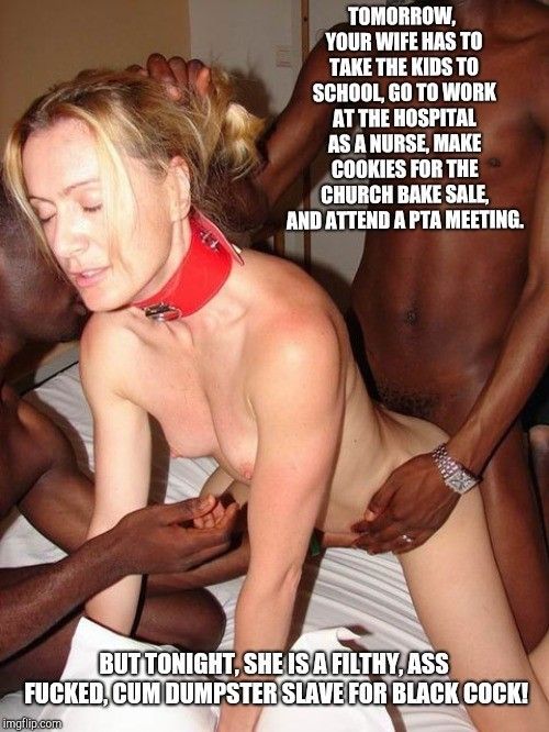 She's a well rounded slut wife!