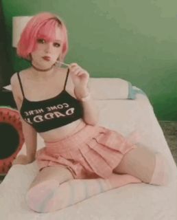 Leticia Shirayuki sitting looking pretty