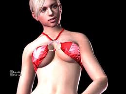 Ms. Valentine is sure this hot bikini will get Chris Redfield's attention