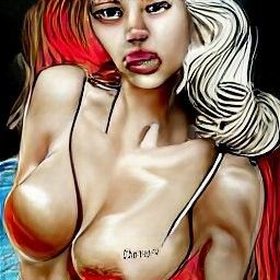 AI generated sexy woman