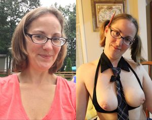 Getting her smart gal kink on