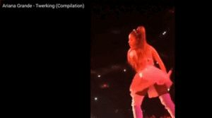 Ariana Grande twerking sexy ass on stage!