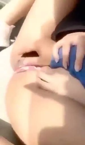 spank her pussy while moaning