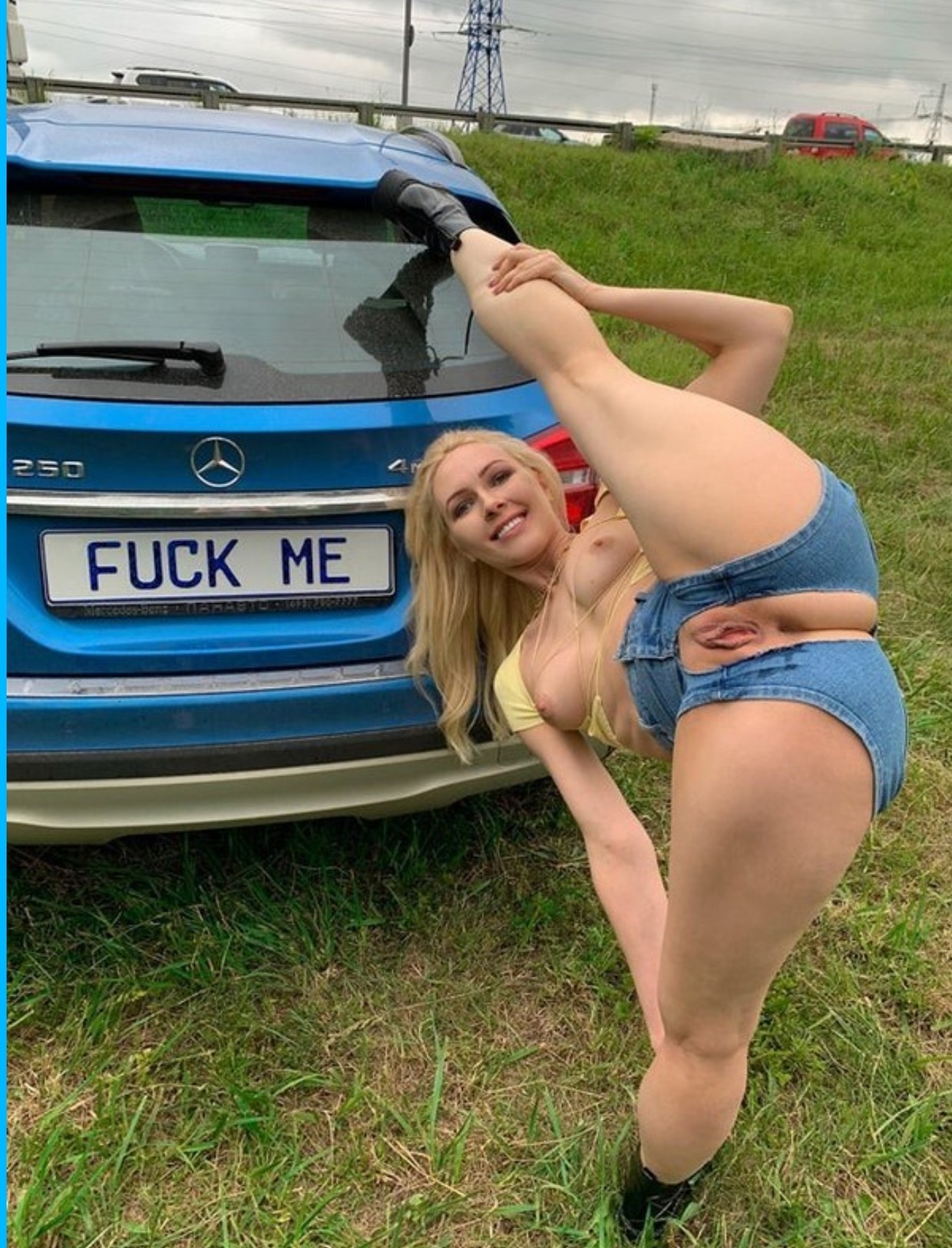 Like the plate says