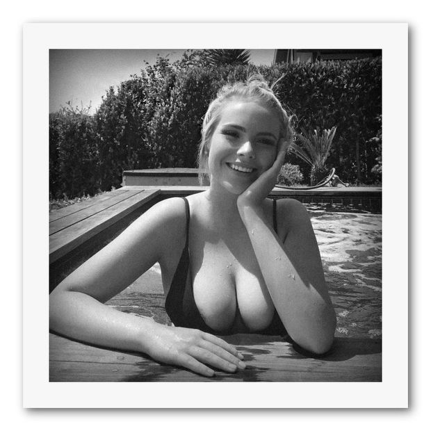 Hottie in a Hot Tub