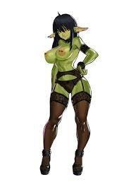 Goblin in lingerie