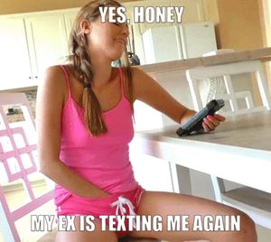 Aren't you happy? She will put on a show for you