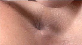 Tongue bathing a butthole