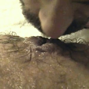 Tonguing a hairy manhole