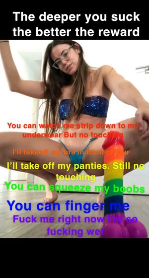 Watching you suck that gets me so horny