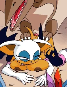 Rouge fucked hard