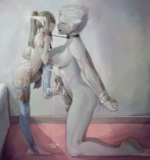 Listen! You better do whatever I tell you to do, or else I’ll tell my daddy you touched me. He’ll cut off that huge dick of yours. Tee-hee.