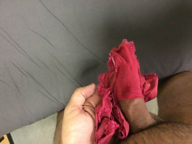 Red Panty Pouch