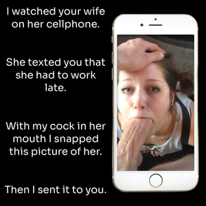 Do you notice how when you get into an argument, the next day she always works late.