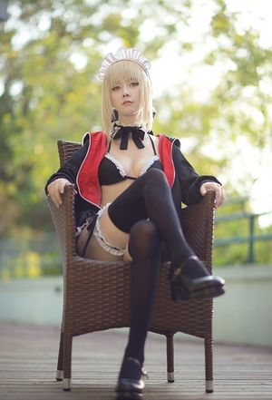 Fate/Grand Order • Orta maid by Banrcosplay