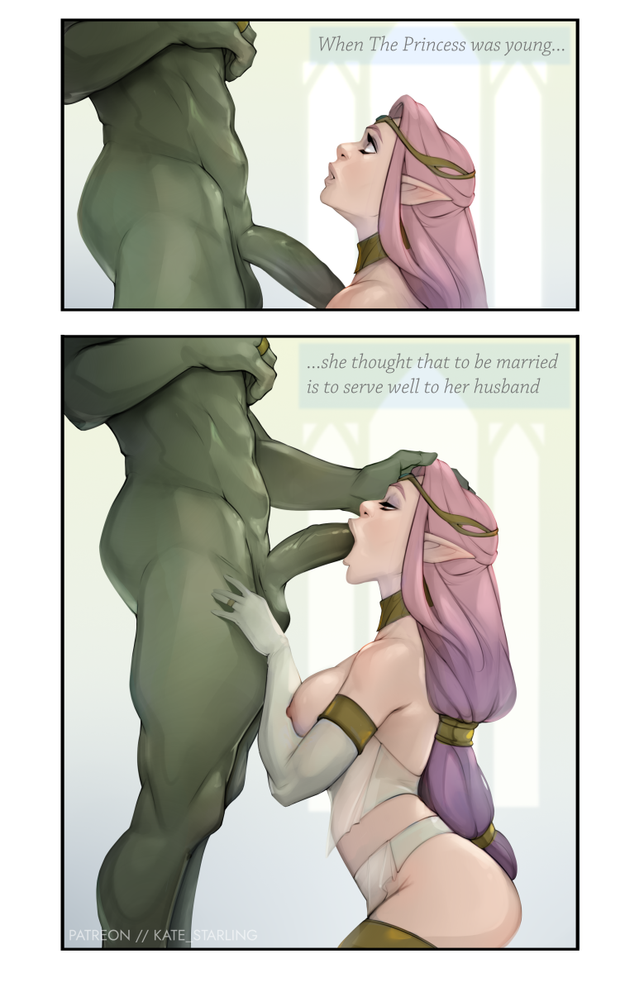 Elven Queen. Page 1 by KateStarling