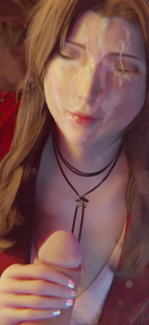 Aerith Handjob