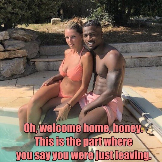 I was just leaving...