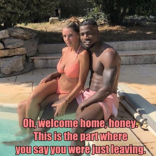 I was just leaving...