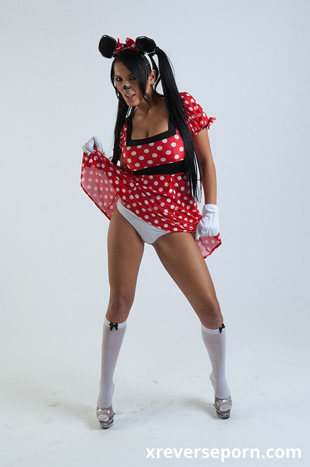 Jasmine Black in Mickey Mouse version
